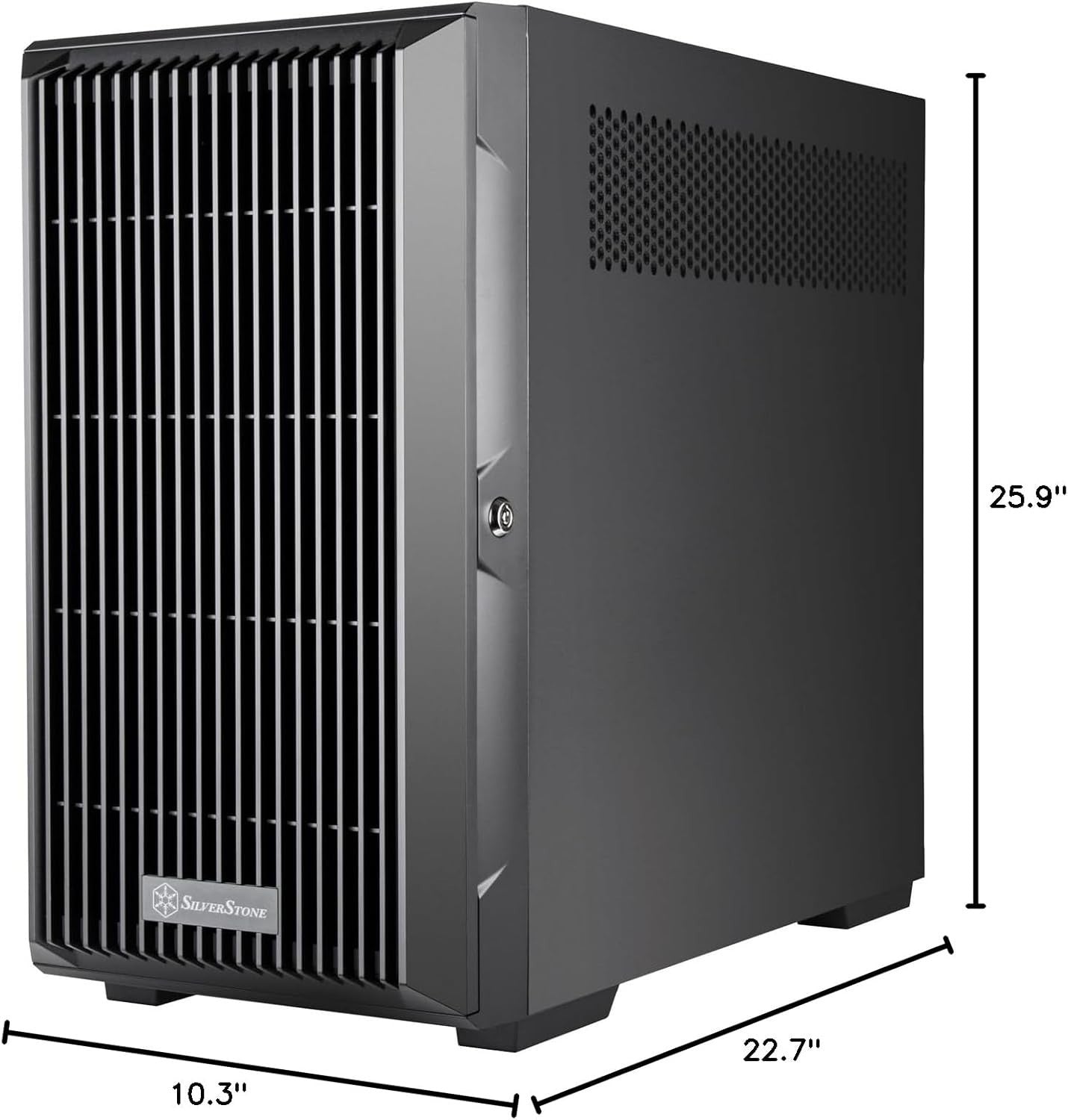 SilverStone CS382B 8-Bay SAS-12G / SATA-6G Hot-swappable High Perform Micro-ATX